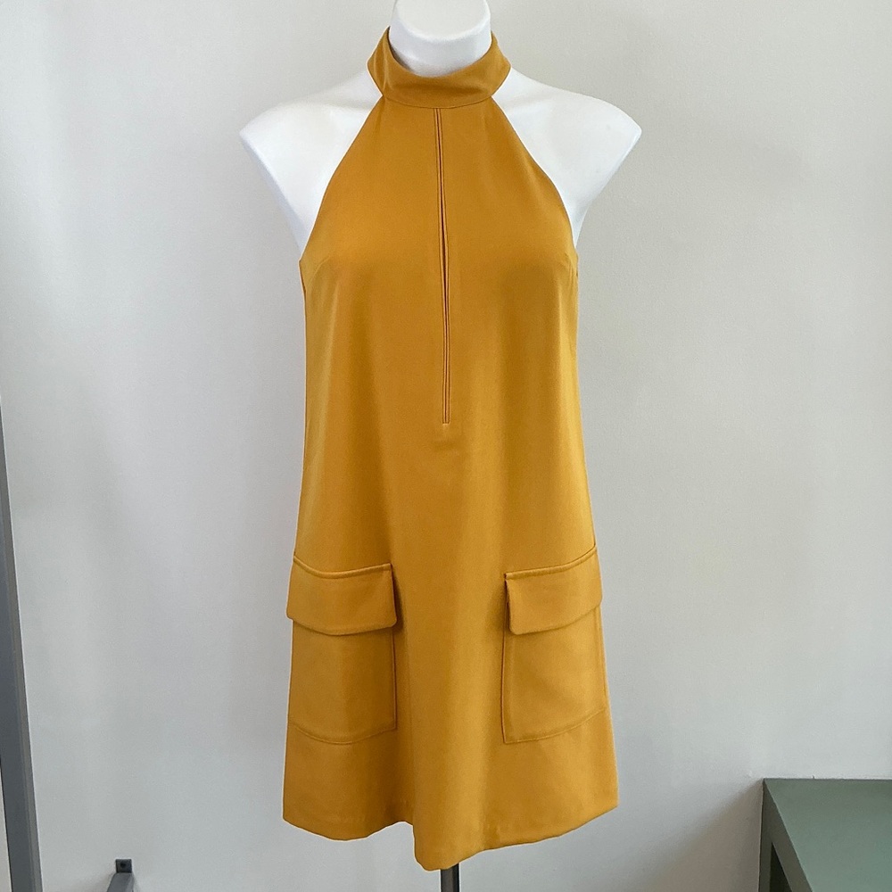 Anthropologie NWT Gold/Or Dress - Size XS (076)